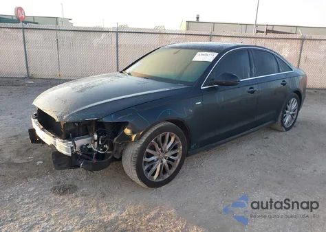 2014 Audi A6 3.0 Tdi Premium Plus из США, поврежденный, VIN WAUHMAFC8EN079438